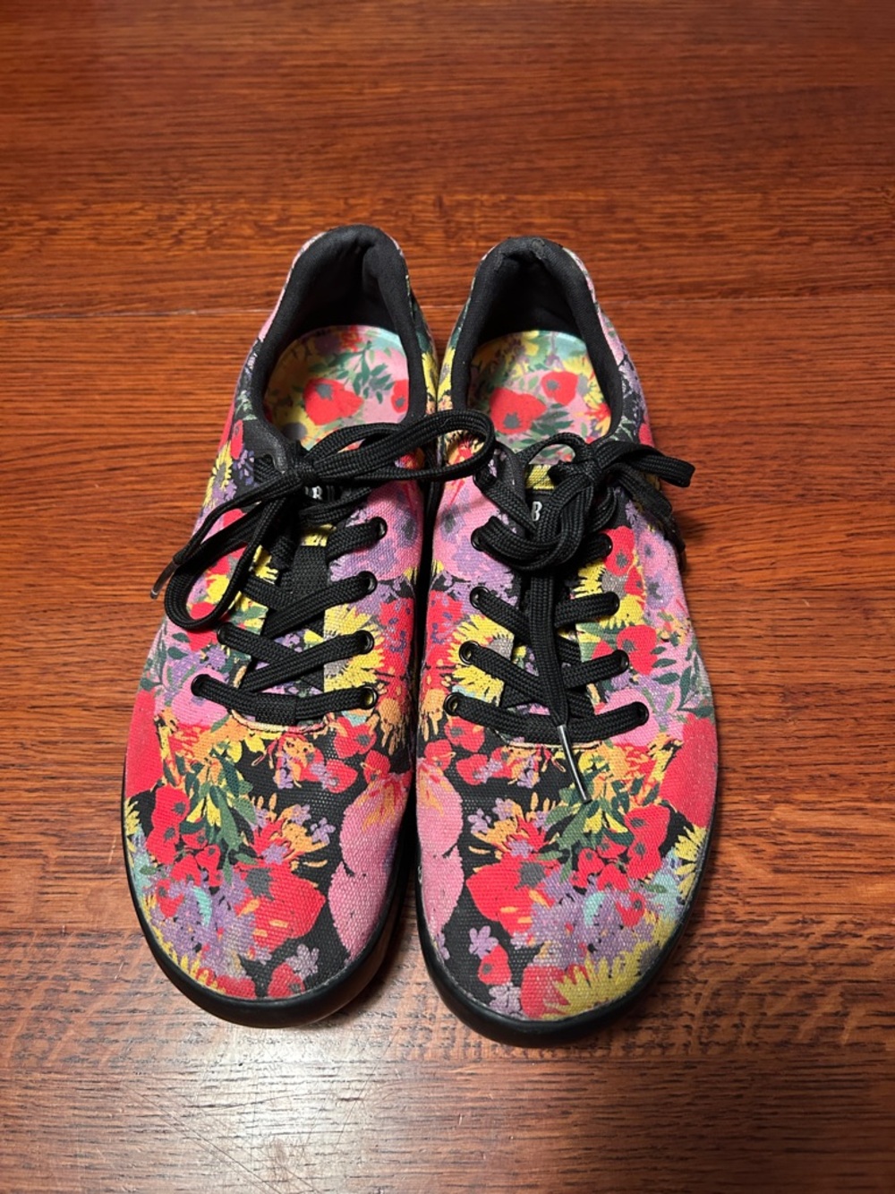 NOBULL Pink Floral Print Sneakers